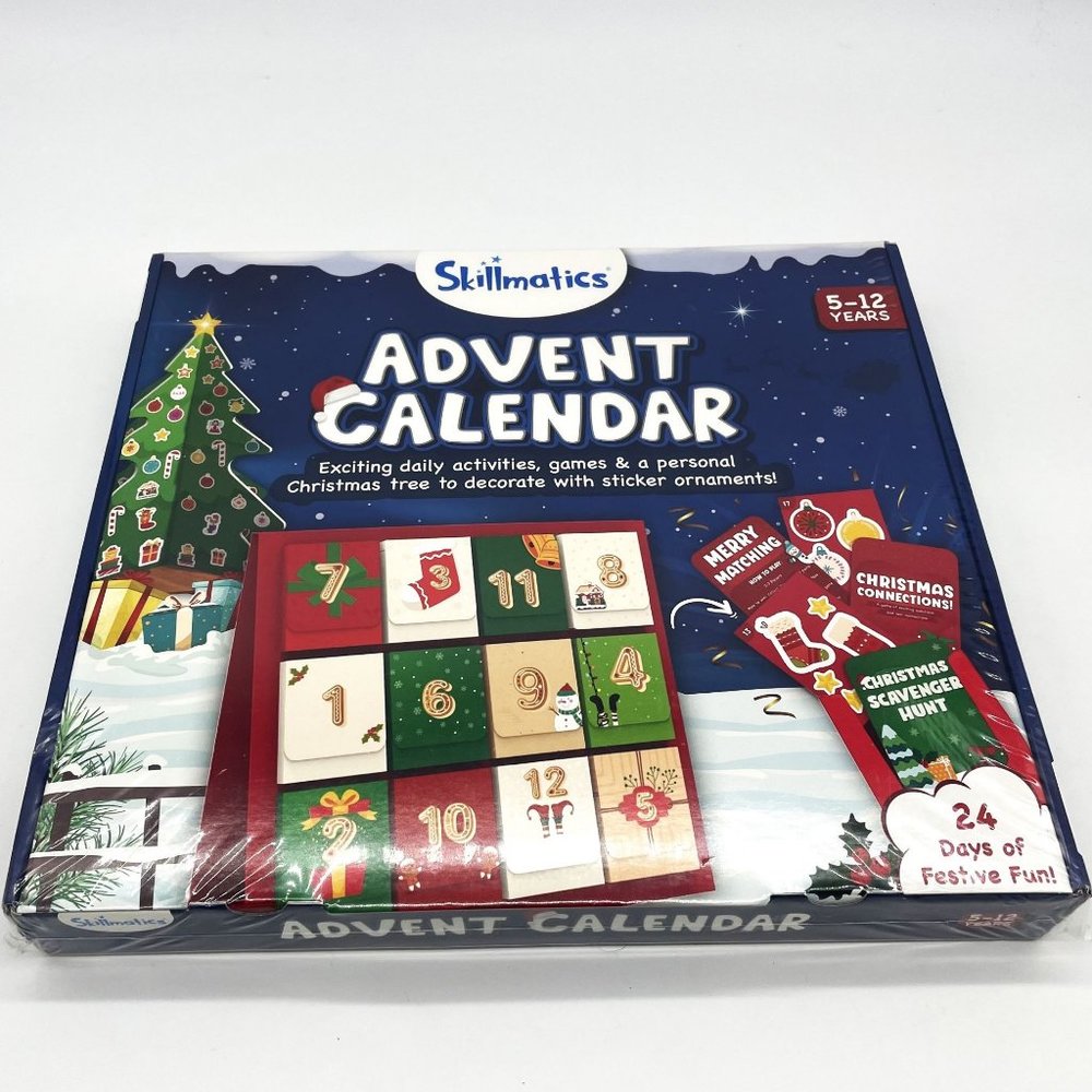 Skillmatics 2025 Countdown to Christmas 24‎ Days of Fun Advent Holiday Calendar